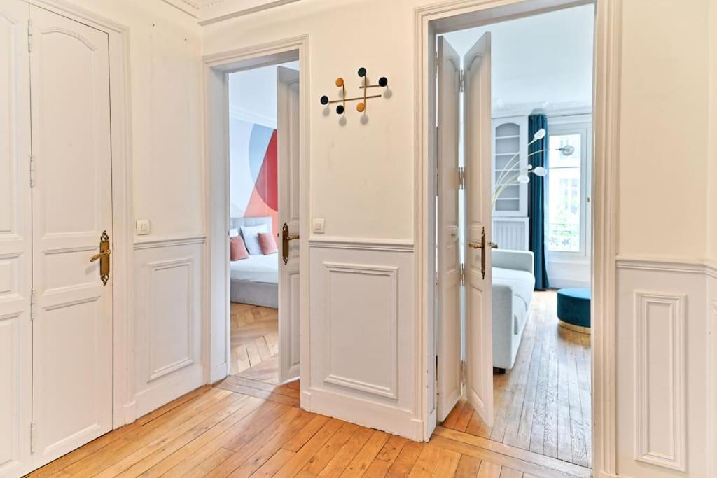 Appartement Haussmannien Lumineux Et Central- II Париж Екстериор снимка